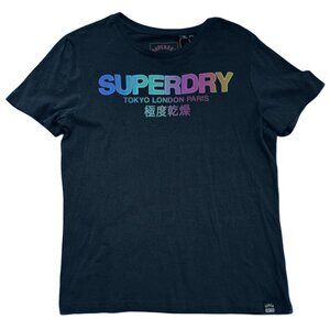 Superdry “City Nights” Ombre Puff Entry Tee